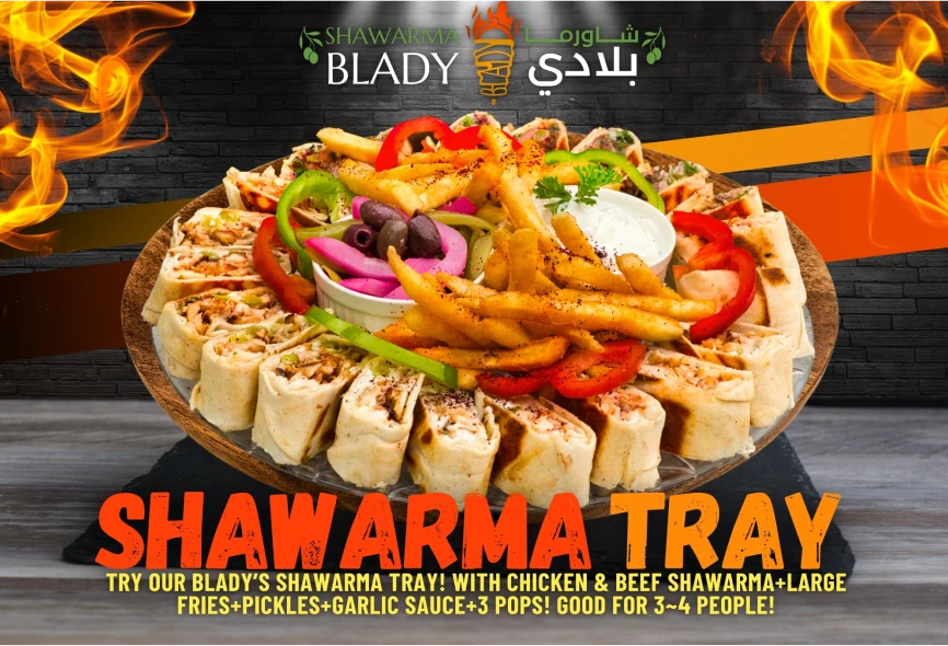 Group Meals - Shawarma Tray