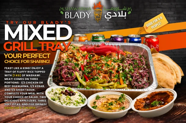 Menu - Saver - Blady_s Mixed Grill Tray