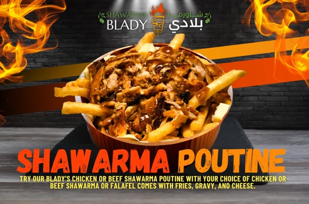 Menu - Saver - Shawarma Poutine
